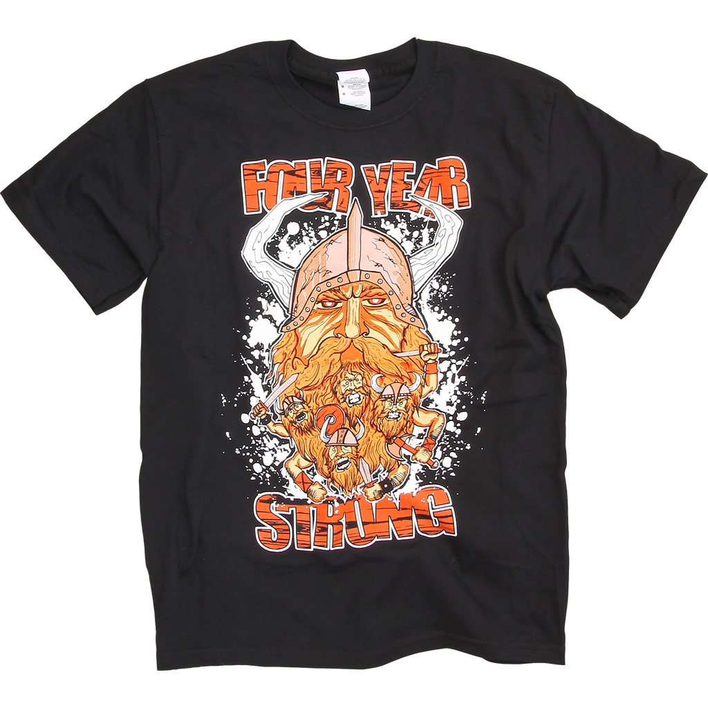 Four Year Strong - Viking Beard T-Shirt Hoodie, Sweatshirt | PureTeeCo.com