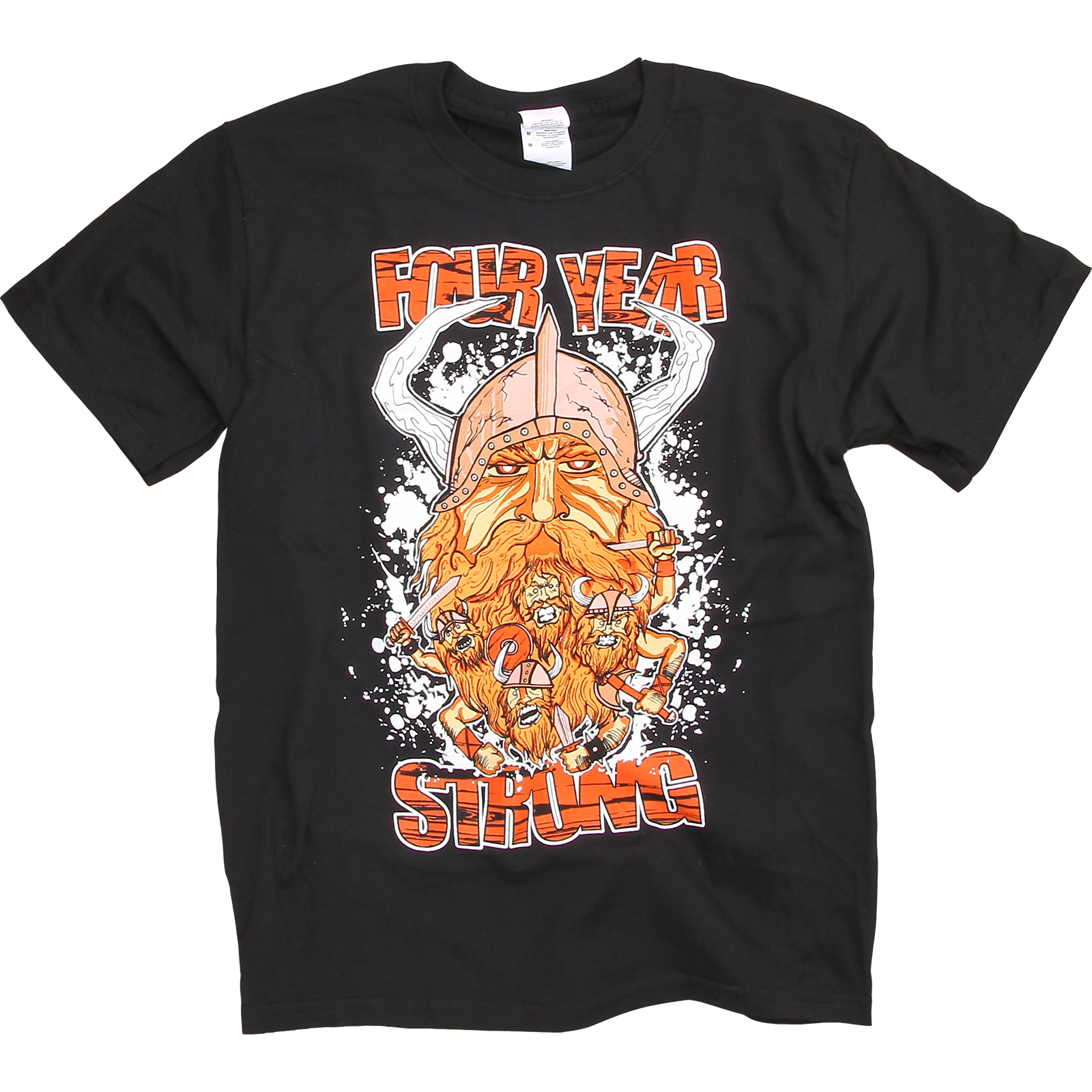 Four Year Strong - Viking Beard T-Shirt Hoodie, Sweatshirt | PureTeeCo.com
