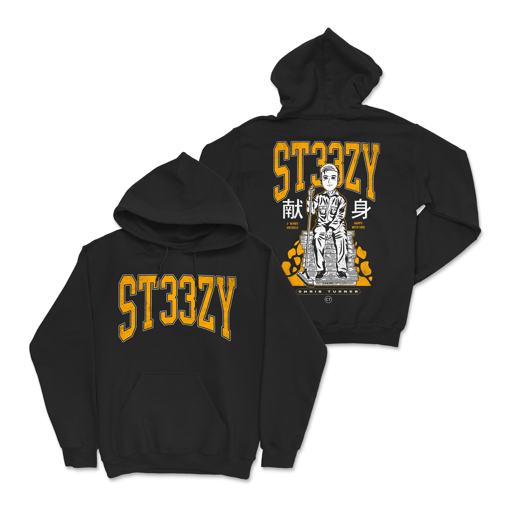Chris Turner - Big Head Hoodie T-Shirts, Sweatshirt | PureTeeCo.com (Image 1)