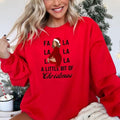 Fa La La La A Little Bit of Christmas Sweatshirt Alexis Funny Sweater A Little Bit Fa La La La Holiday Funny Sweatshirt...