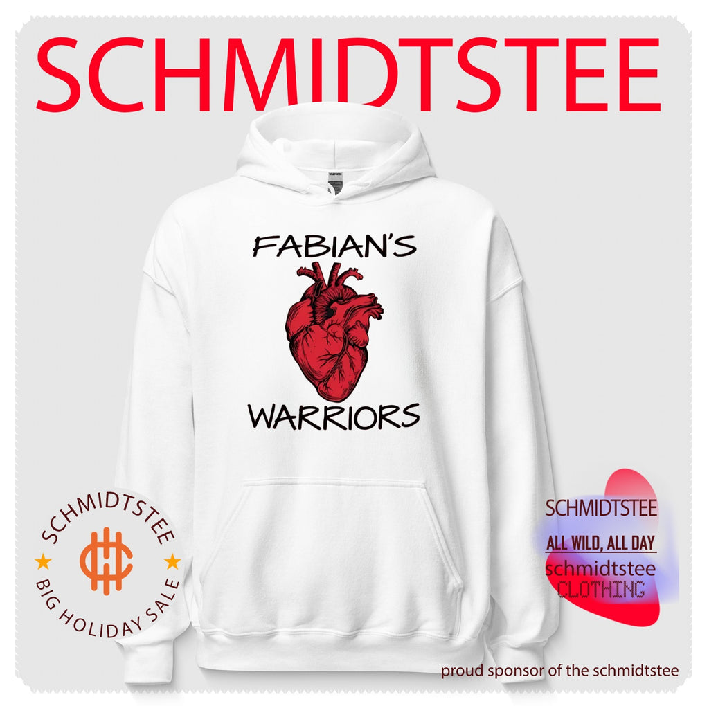 Fabian’s Warriors Anatomical Heart shirt