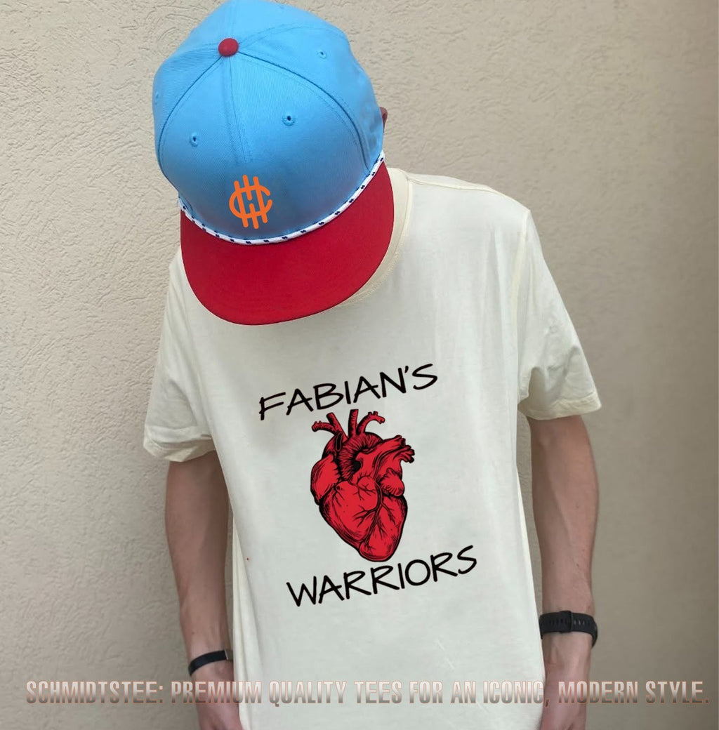 Fabian’s Warriors Anatomical Heart shirt