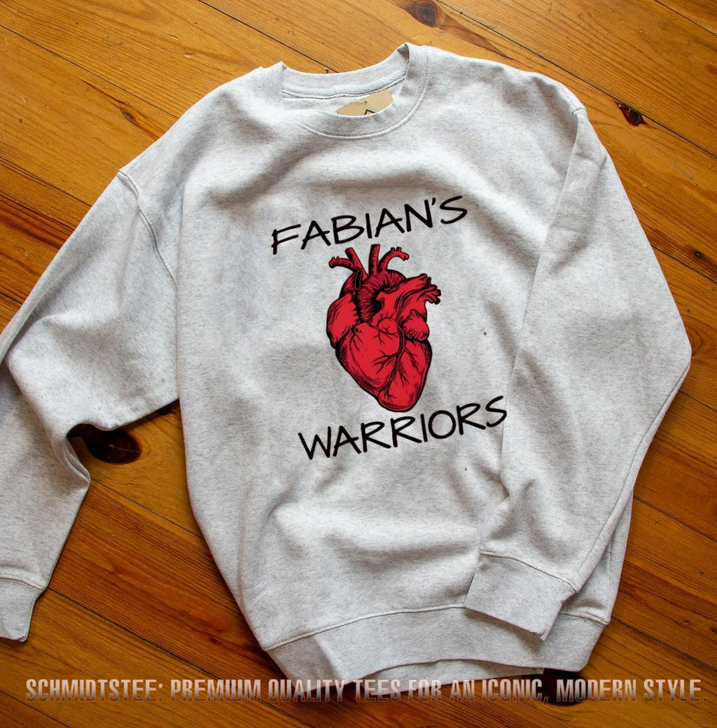 Fabian’s Warriors Anatomical Heart shirt