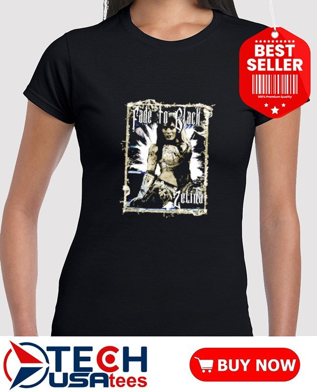 Fade to Black Zelina Vega graphic shirt