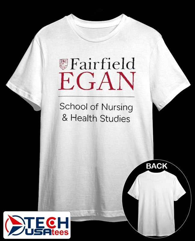 Fairfield Stags Egan School of Nursing and Health Studies shirt