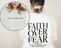 Faith Over Fear Christian Hoodie, Christian Sweatshirt, Jesus Hoodie, Trendy Hoodie, Bible Verse  T-shirt, sweater and Hoodie