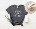 Faith Over Fear Shirt,Christian Shirts,Faith Shirt,Religious  sweater and hoodie Sweatshirt | PureTeeCo.com