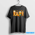 Fall Coffee Pumpkin Spice Latte Drinks Autumn Thanksgiving Tshirts Sweater