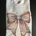 Fall Football Bow Coquette Women's Sweatshirt T-Shirts, Hoodie | PureTeeCo.com