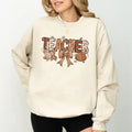 Fall Teacher Sweatshirt, Vintage Coquette Bow Sweatshirt For Teachers, Pumpkin Teacher Crewneck, Autumn Teacher Pullover,...