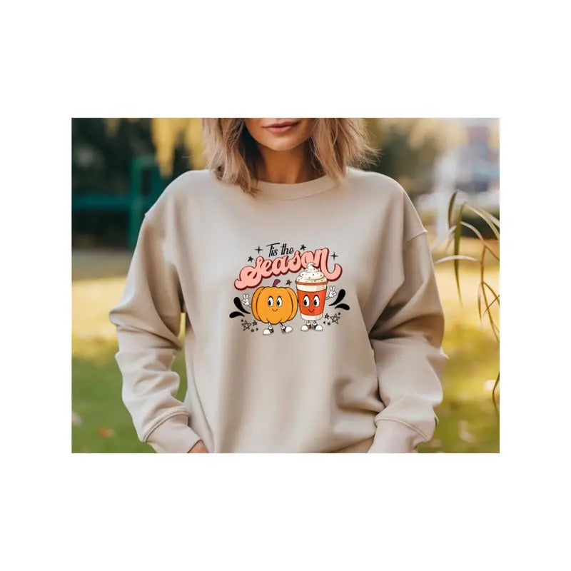 Fall Tis' The Season Sweatshirt (Gildan) T-Shirts, Hoodie | PureTeeCo.com