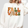 Fall Vibes Sweatshirt, Halloween Sweatshirt, Autumn Sweatshirts, Trendy fall shirts, Cute Fall Sweatshirt, Fall Season...
