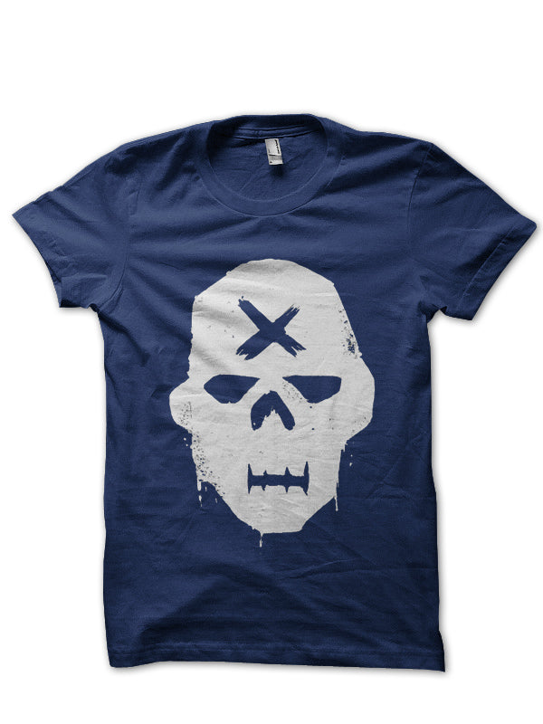 Fall Out Navy Blue Tee Hoodie, Sweatshirt | PureTeeCo.com