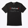 False It’s Funny Because It’s True Programmer T Shirt