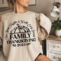 Family Thanksgiving 2024 Shirt,  Thanksgiving Matching Family Shirts Cotton Womenswear Hoodie, Sweatshirt | PureTeeCo.com
