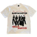 Fans Gift Babymonster Retro Style World Tour Shirt 2025 Edition Hoodie, Sweatshirt | PureTeeCo.com