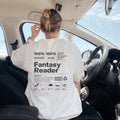 Fantasy Reader Shirt Cool Unisex Book Shirt Bookish Shirt Book Lover Shirt Born To Read Shirt Funny Book Shirt Book...