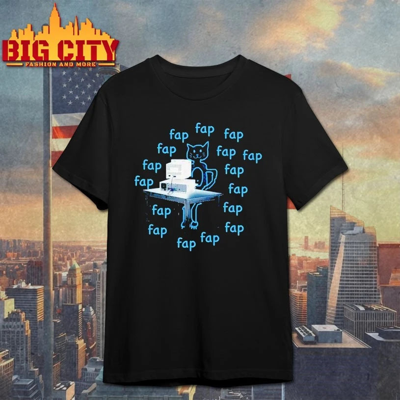 Fap Cat Printer shirt