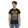 Father's Day T-Shirt: 'I Don't Have Super Powers, But I'm a Dad & That's Pretty Close, v Hoodie, Sweatshirt | PureTeeCo.com