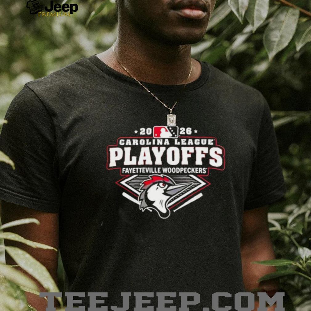 Fayetteville Woodpeckers Carolina League Baseball 2026 Playoffs shirt