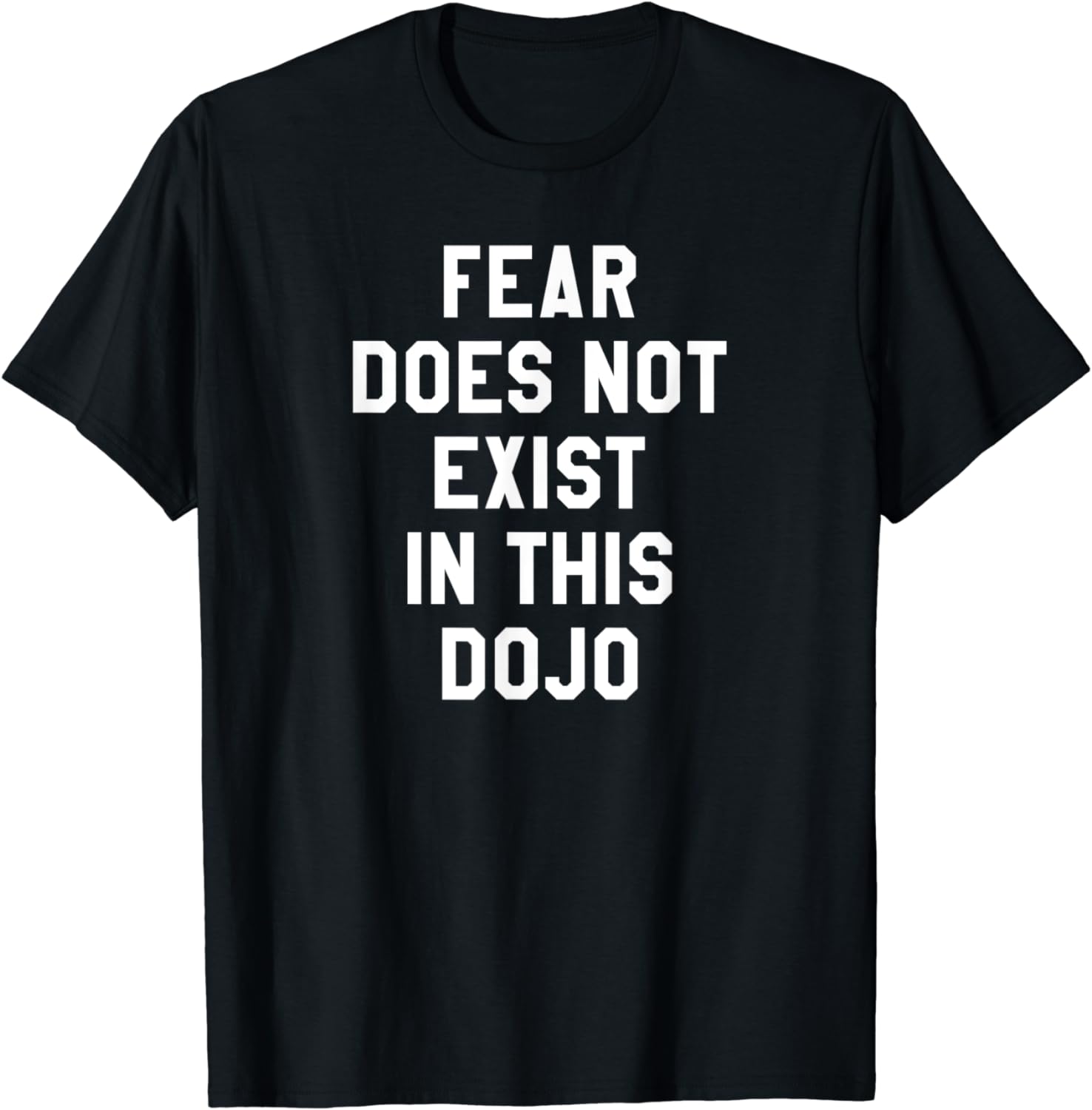 Fear Does Not Exist in this Dojo T-Shirt Thd Hoodie, Sweatshirt | PureTeeCo.com