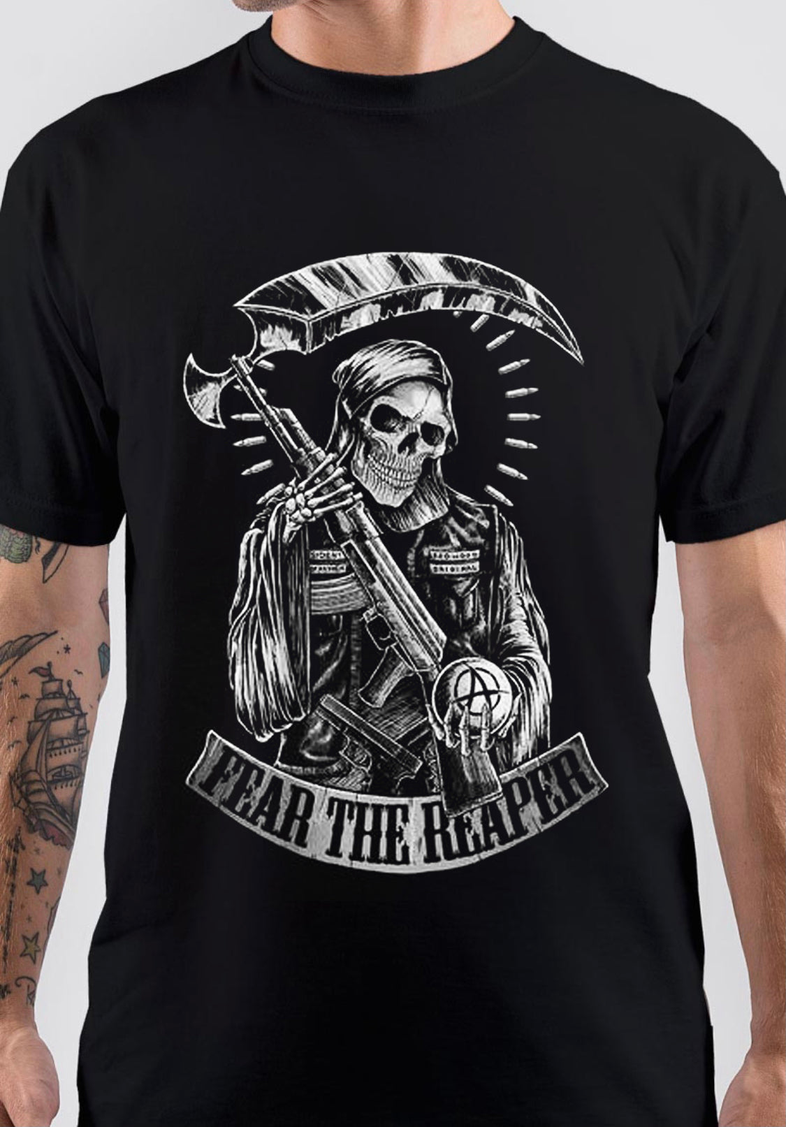 Fear The Reaper Sons Of Anarchy T-Shirt Hoodie, Sweatshirt | PureTeeCo.com