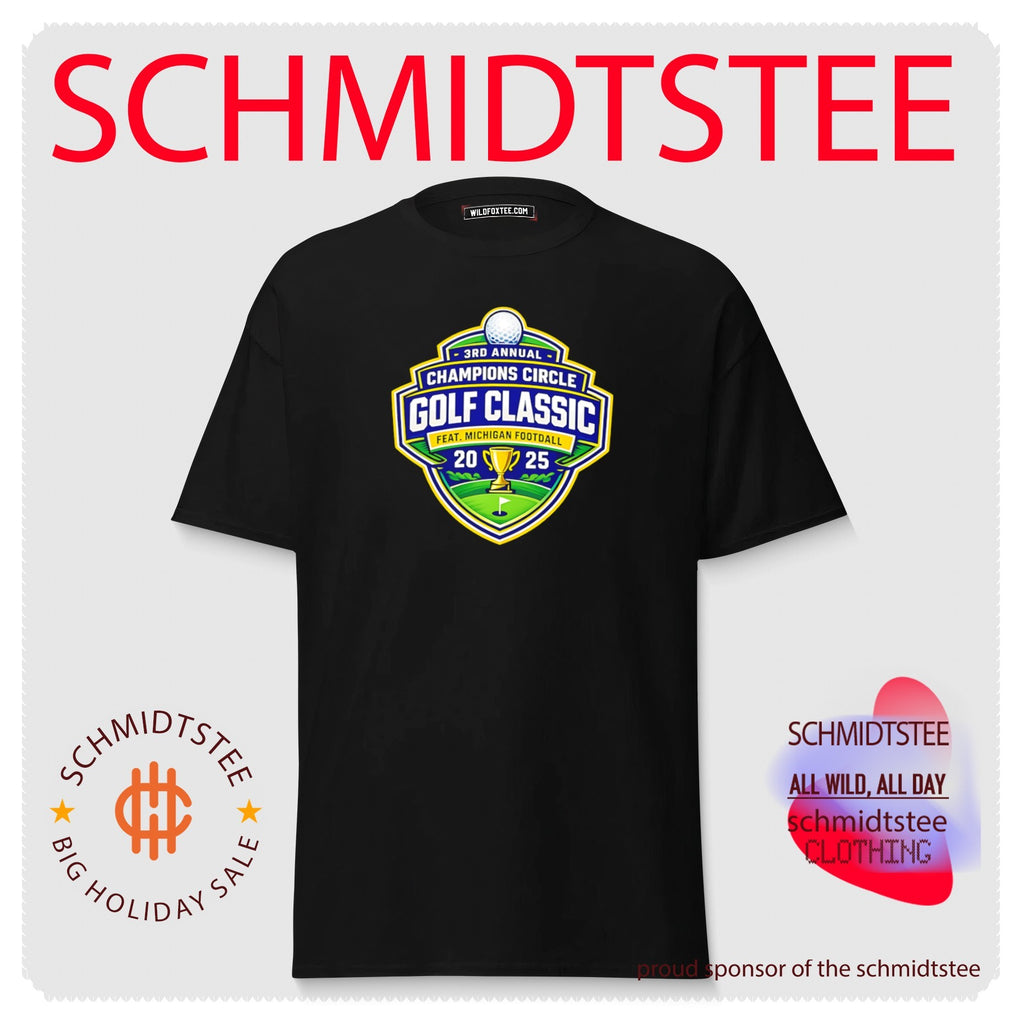 Feat Michigan Football 3rd Annual Champions Circle Golf Classic 2026 logo shirt