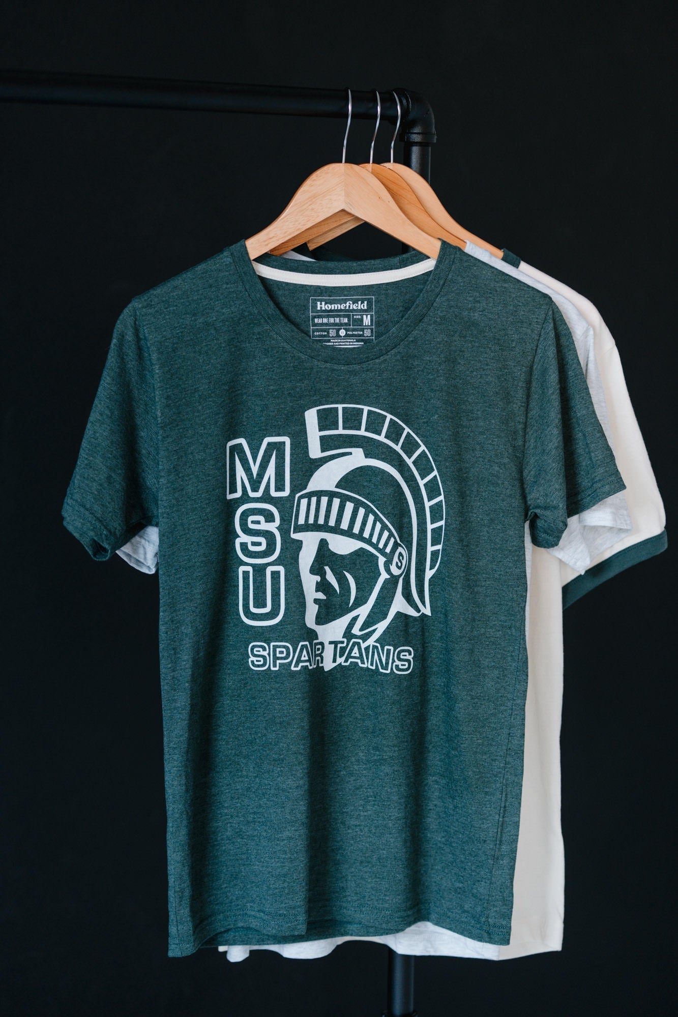 MSU Spartans Women's Tee Hoodie, Sweatshirt | PureTeeCo.com (Image 2)