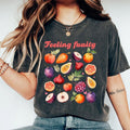 Feeling Fruity Shirt, Pride Month Graphic Printed Tee, Fruity Unhinged Shirt, Gay Pride T-shirt, Fruit Retro Tee, Fruit...