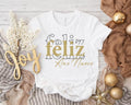 Feliz Ano Nuevo Shirt, Happy New Year T-shirt, Spanish Merry Christmas Tee, Family Matching Xmas Tee, Feliz Navidad Santa...