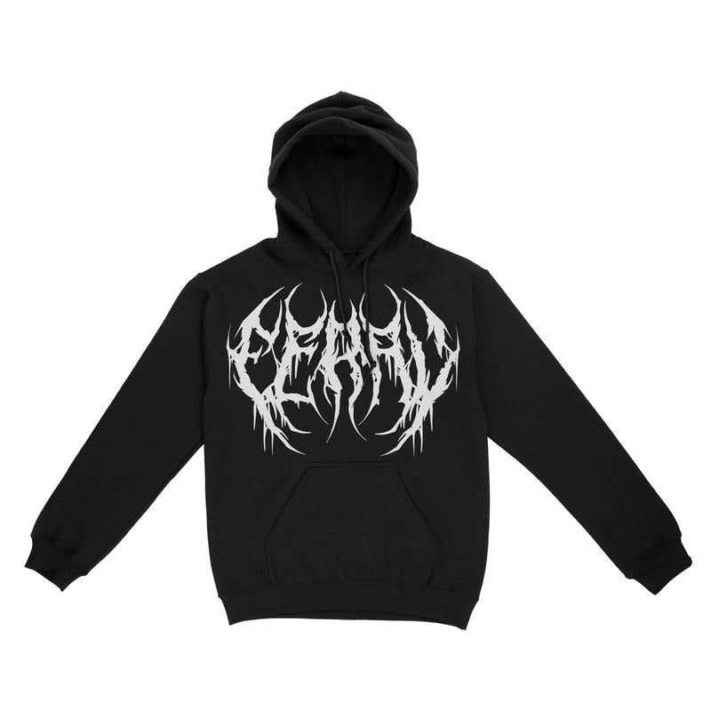 Feral Metal Font - Premium Fleece Hoodie T-Shirts, Sweatshirt | PureTeeCo.com