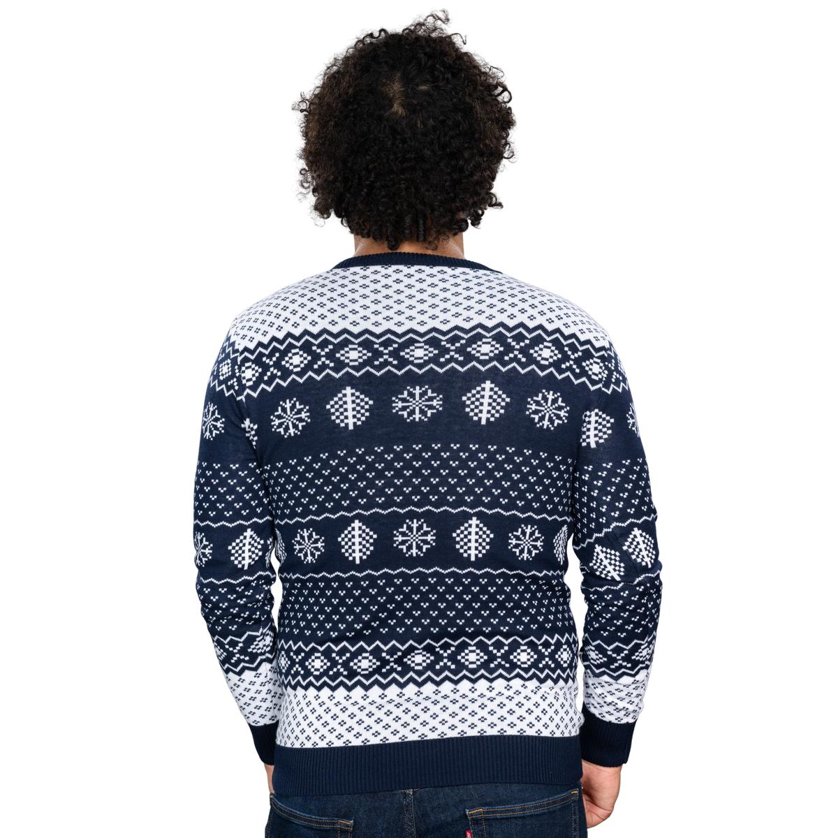 Filthy Animal Navy Ugly Christmas Adult Unisex Sweater