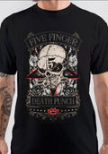 Five Finger Death Punch Skull T-Shirt Style001 Hoodie, Sweatshirt | PureTeeCo.com