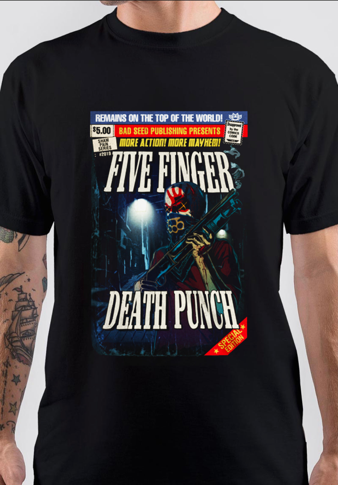 Five Finger Death Punch Special Edition T-Shirt Hoodie, Sweatshirt | PureTeeCo.com