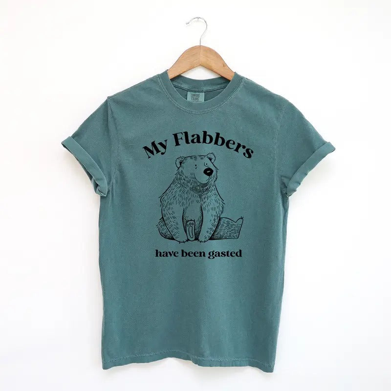 Flabbergasted Bear Funny Shirt, Silly Comfort Colors Shirt Hoodie, Sweatshirt | PureTeeCo.com