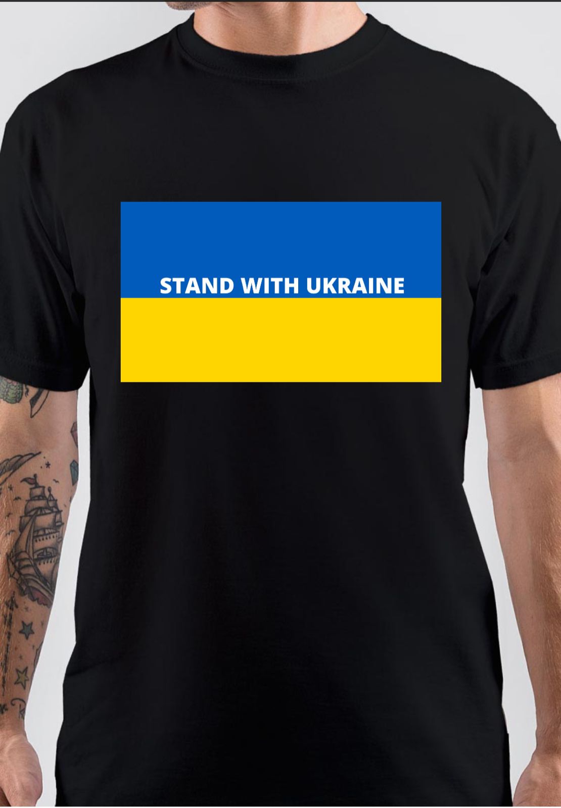 Flag Of Ukraine T-Shirt Style002