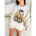 Flaming 8 Ball Cherries Graphic Top T-Shirts, Hoodie, Sweatshirt | PureTeeCo.com
