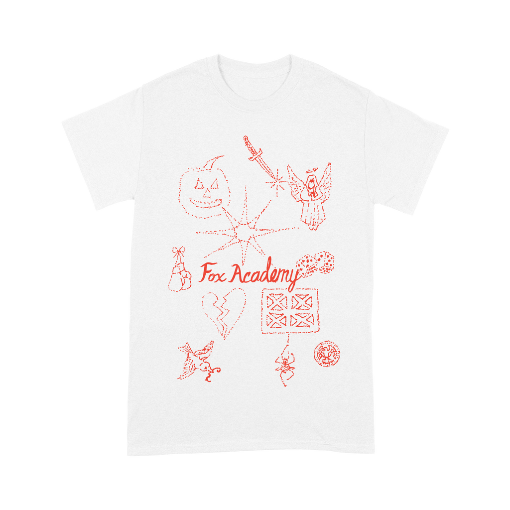 Fox Academy - Flash Art T-Shirt (White) Hoodie, Sweatshirt | PureTeeCo.com