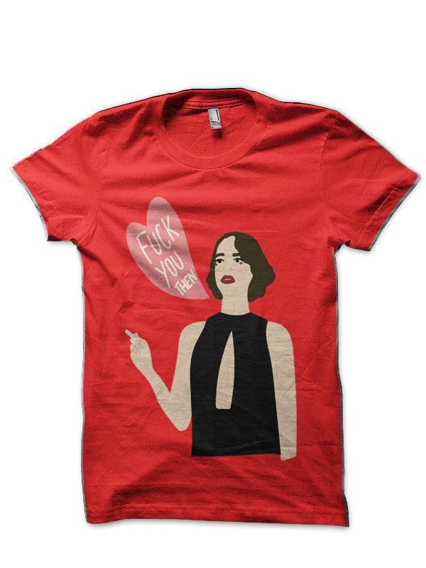 Fleabag Red T-Shirt Style001 Hoodie, Sweatshirt | PureTeeCo.com