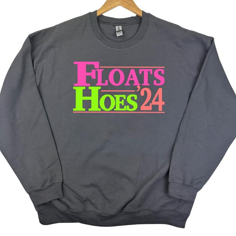 Floats & Hoes Sweatshirt 'NLB' T-Shirts, Hoodie | PureTeeCo.com