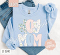 Floral Dog Mom Sweatshirt, Cute Pet Mama Sweatshirt, Coquette Spring Flower Sweatshirt, Gift for Her T-Shirts, Hoodie