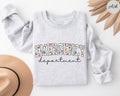 Floral Emergency Department Sweatshirt, Emergency Nurse Crewneck, Emergency Shirt, ER Nurse Shirt, ER Nurse Gift, ER...