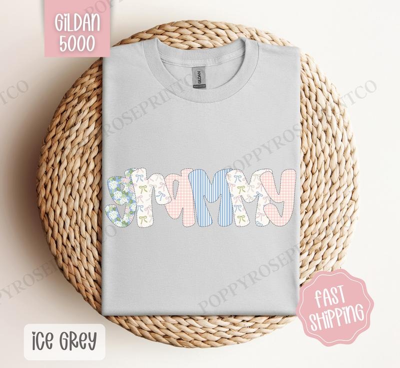 Floral Grammy Gildan Shirt, Cute Spring Grandma Tshirt, Coquette Grammy Tee Hoodie, Sweatshirt | PureTeeCo.com