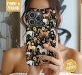 Floral Horse Phone Case Mag Safe Compatible Magnetic Tough Cases T-Shirts, Hoodie, Sweatshirt | PureTeeCo.com