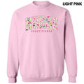 Floral Nurse Practitioner Sweatshirt 'NLB' T-Shirts, Hoodie | PureTeeCo.com