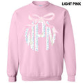 Floral Stripe Monogram Sweatshirt 'NLB' T-Shirts, Hoodie | PureTeeCo.com