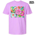 Flower Artwork Comfort Colors T-Shirt 'NLB' Hoodie, Sweatshirt | PureTeeCo.com