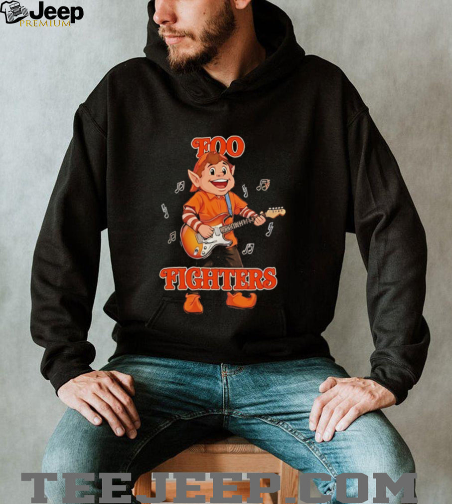 Foo Fighter x Cleveland Browns Take Cover Tour 2026 Huntington Bank Field mascot shirt