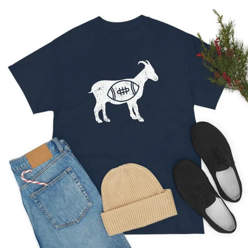 Football Goat Shirt - Goat Gifts - Football Player Gift Hoodie, Sweatshirt | PureTeeCo.com