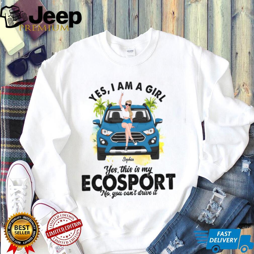 Ford Ecosport Girl Vehicle Owner Custom Name Shirt